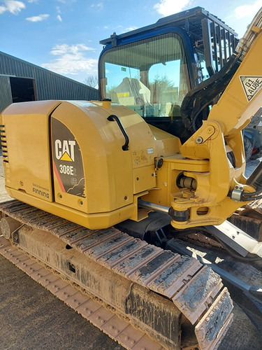 2019 Caterpillar 308E2CR - Мини багер: снимка 5 2019 Caterpillar 308E2CR - Мини багер: снимка 5