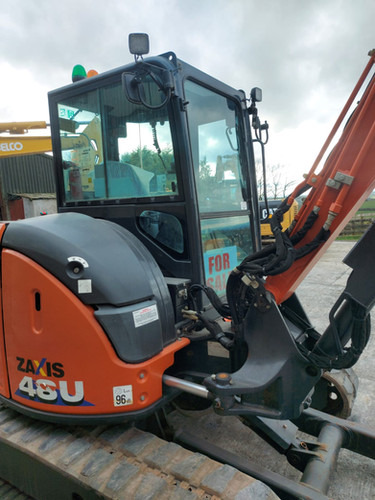 2021 Hitachi ZX48U-6 CLR - Багер: снимка 4 2021 Hitachi ZX48U-6 CLR - Багер: снимка 4