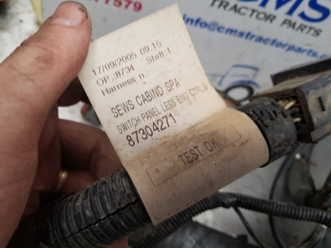 New Holland Tsa Series Cab Wiring Loom 87313607, 82035387, 82039441, 87304271 - Кабели/ Жици за Трактор: снимка 5 New Holland Tsa Series Cab Wiring Loom 87313607, 82035387, 82039441, 87304271 - Кабели/ Жици за Трактор: снимка 5