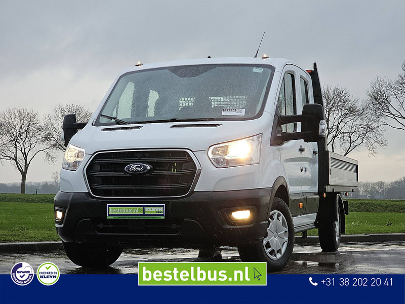 Ford Transit 2.0 L4 Open-Laadbak DC ! - Бордови бус: снимка 1 Ford Transit 2.0 L4 Open-Laadbak DC ! - Бордови бус: снимка 1