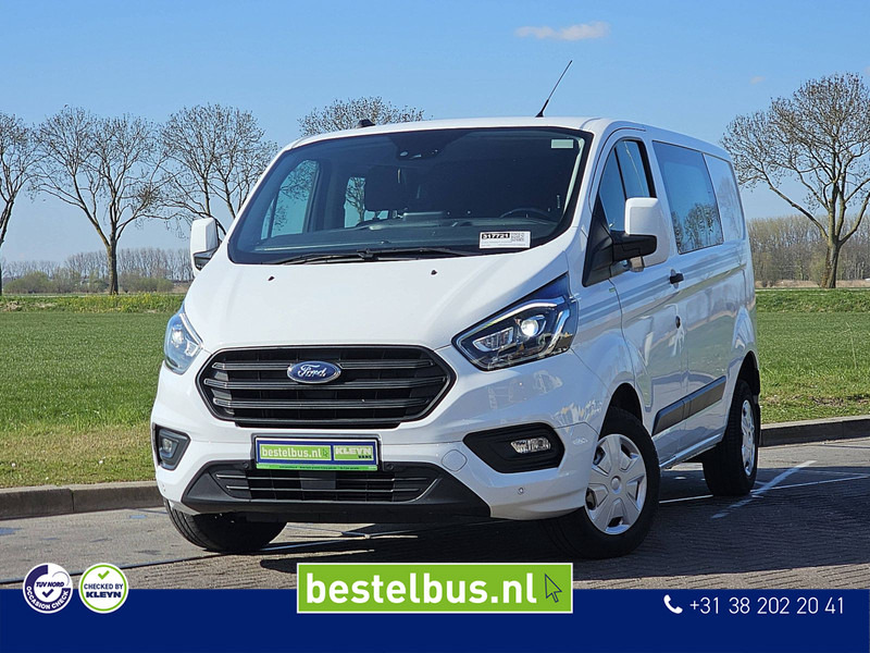 Ford Transit Custom 2.0 L1H1 Dubbel Cabine ! - Малък ван: снимка 1 Ford Transit Custom 2.0 L1H1 Dubbel Cabine ! - Малък ван: снимка 1