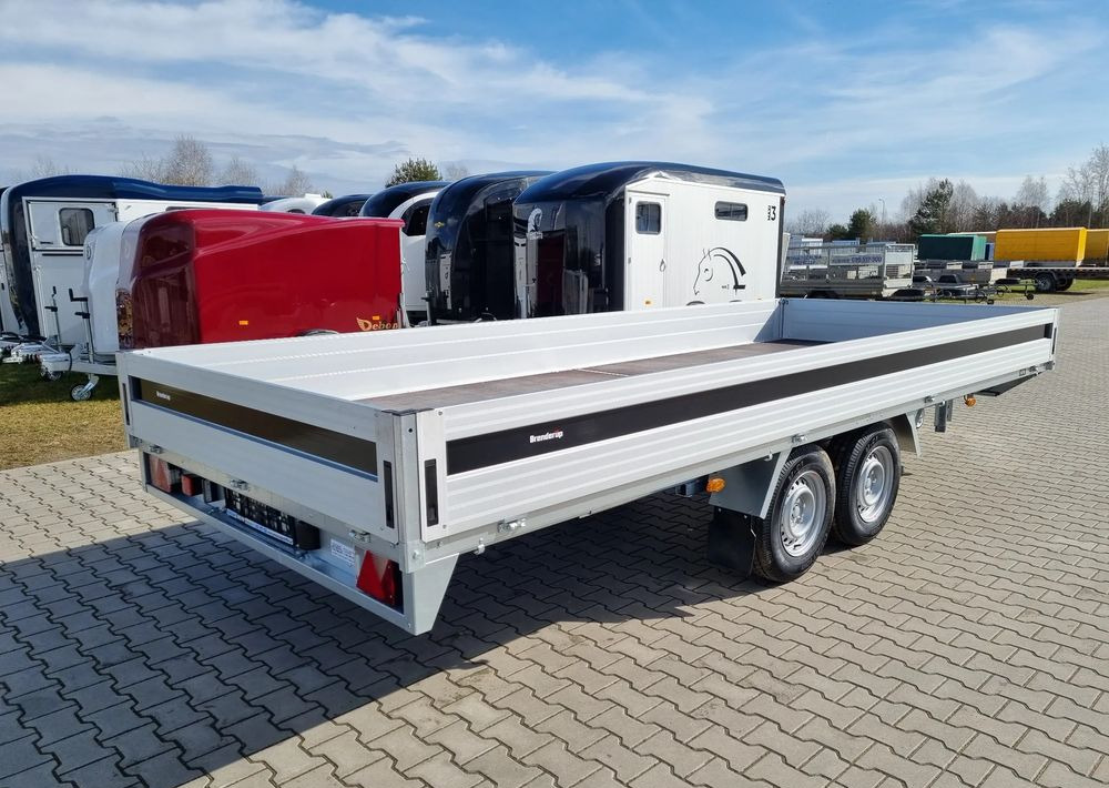 BRENDERUP 5520WATB | 3,5T / 517 x 204 cm - Бордово ремарке/ Платформа: снимка 4 BRENDERUP 5520WATB | 3,5T / 517 x 204 cm - Бордово ремарке/ Платформа: снимка 4