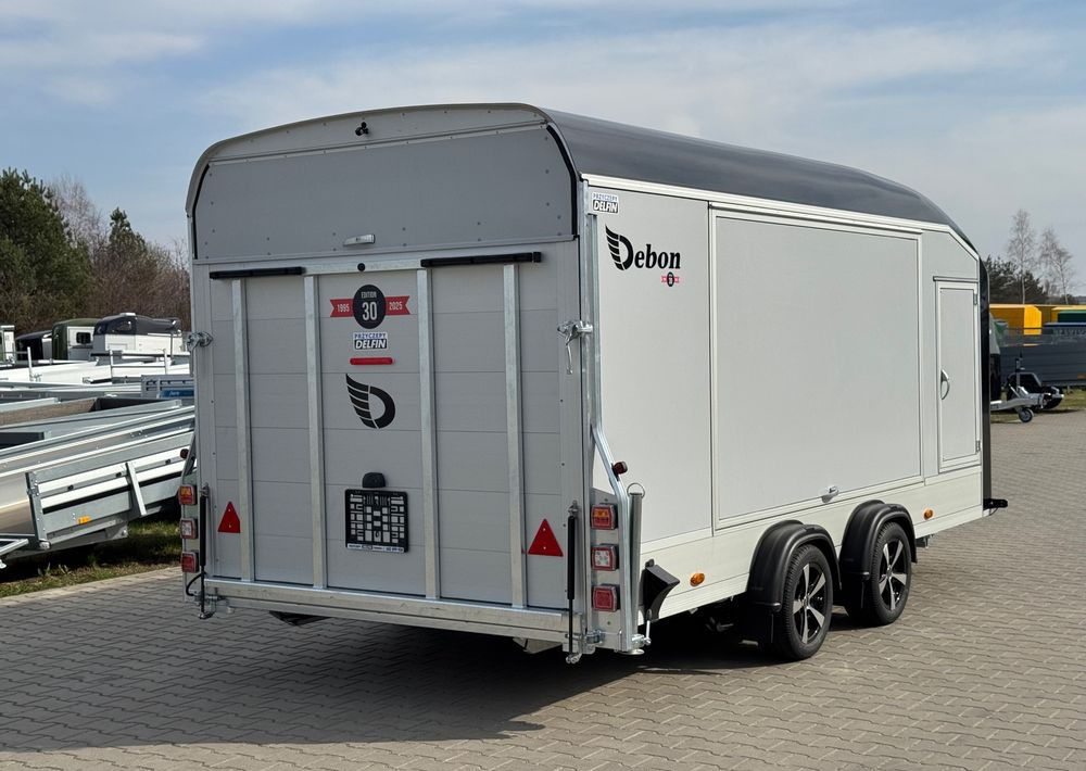 DEBON Debon C1000 - kryta laweta | 490 x 202 cm / 3500kg / felgi ALU / wciągarka elektryczna - Автовоз ремарке: снимка 5 DEBON Debon C1000 - kryta laweta | 490 x 202 cm / 3500kg / felgi ALU / wciągarka elektryczna - Автовоз ремарке: снимка 5