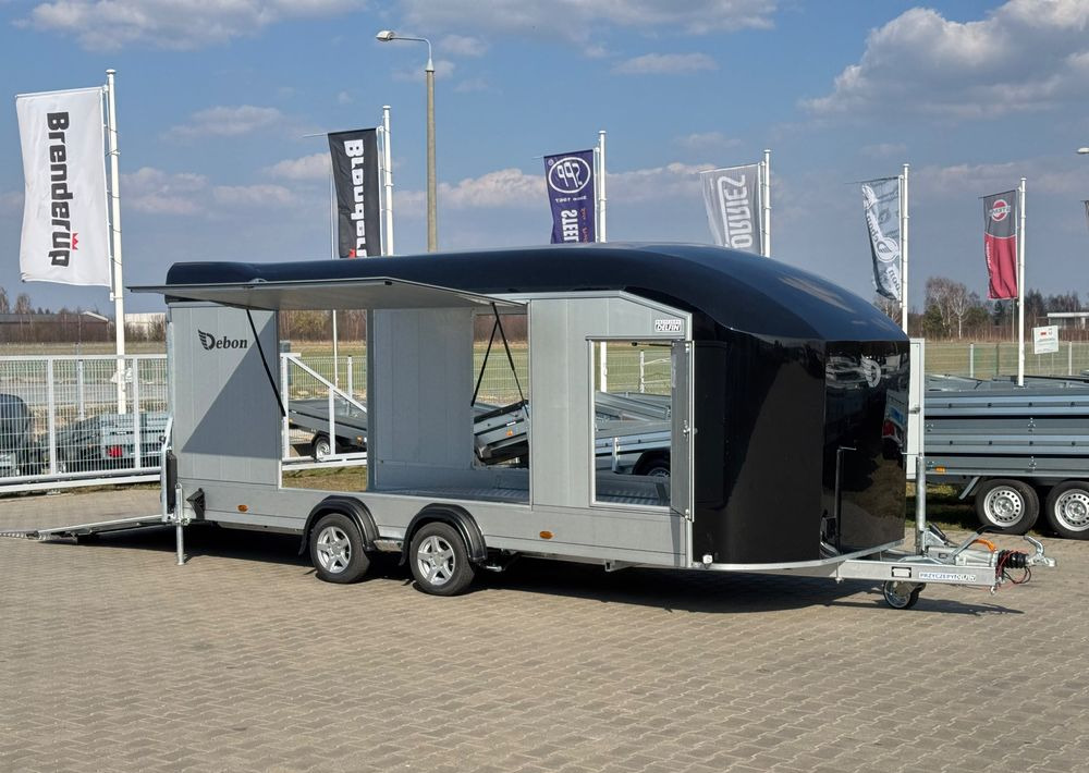 DEBON Debon C2000 - zamknięta przyczepa do przewozu aut, 550 x 215 cm, 3500kg, felgi ALU, wciągarka elektryczna - Автовоз ремарке: снимка 2 DEBON Debon C2000 - zamknięta przyczepa do przewozu aut, 550 x 215 cm, 3500kg, felgi ALU, wciągarka elektryczna - Автовоз ремарке: снимка 2