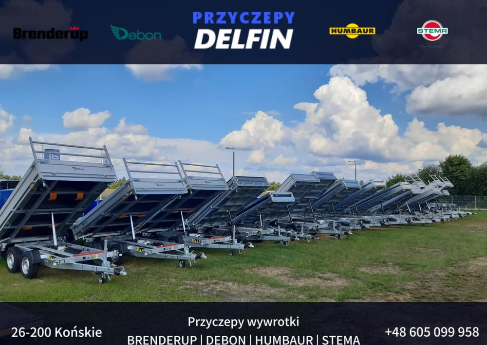 DEBON Debon PW 3.6 Electr. 360x180 cm 3.5T - Самосвал ремарке: снимка 3 DEBON Debon PW 3.6 Electr. 360x180 cm 3.5T - Самосвал ремарке: снимка 3
