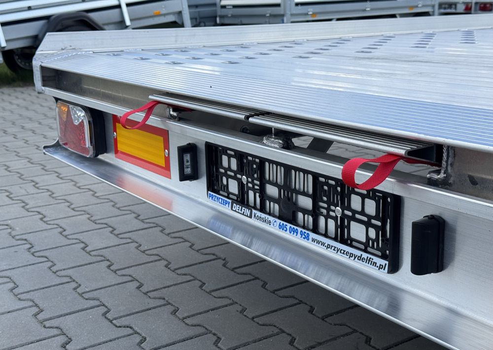 GROMEX L3-3500-6  | 600 x 210 cm / 3500 kg / lampy LED / koło zapasowe / najazdy ALU - Автовоз ремарке: снимка 5 GROMEX L3-3500-6  | 600 x 210 cm / 3500 kg / lampy LED / koło zapasowe / najazdy ALU - Автовоз ремарке: снимка 5