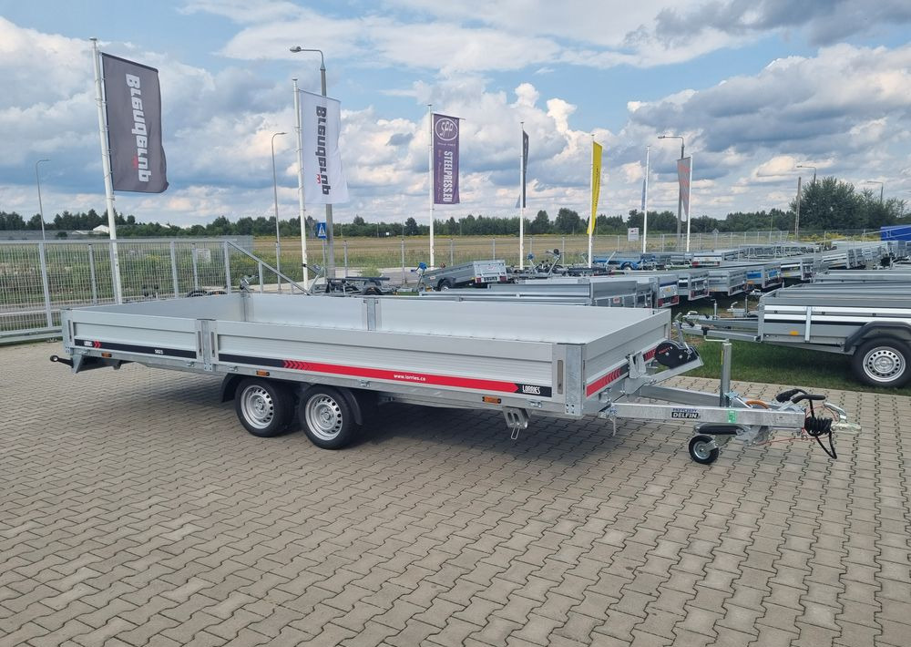 Lorries Lorries PLBA 35-5021 - Бордово ремарке/ Платформа: снимка 1 Lorries Lorries PLBA 35-5021 - Бордово ремарке/ Платформа: снимка 1