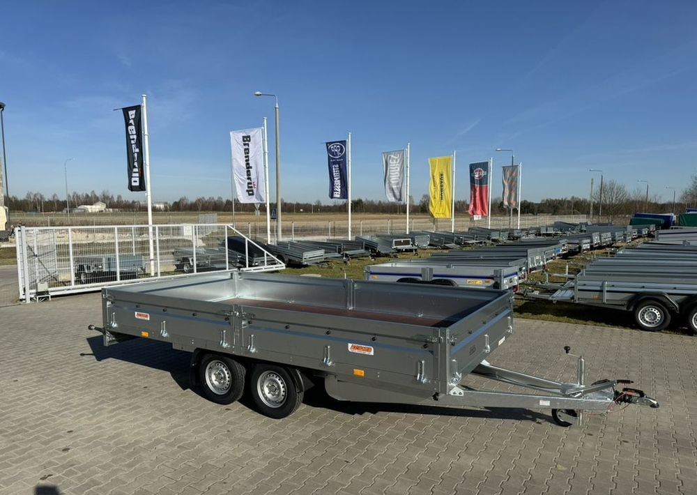 NEPTUN GN242 Nordica N20-420 2 kps / 420 x 215 cm - Бордово ремарке/ Платформа: снимка 3 NEPTUN GN242 Nordica N20-420 2 kps / 420 x 215 cm - Бордово ремарке/ Платформа: снимка 3