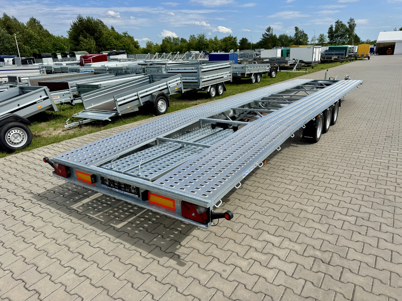 NIEWIADÓW Indiana 9m x 2.1 m | 3.5T - Автовоз ремарке: снимка 5 NIEWIADÓW Indiana 9m x 2.1 m | 3.5T - Автовоз ремарке: снимка 5