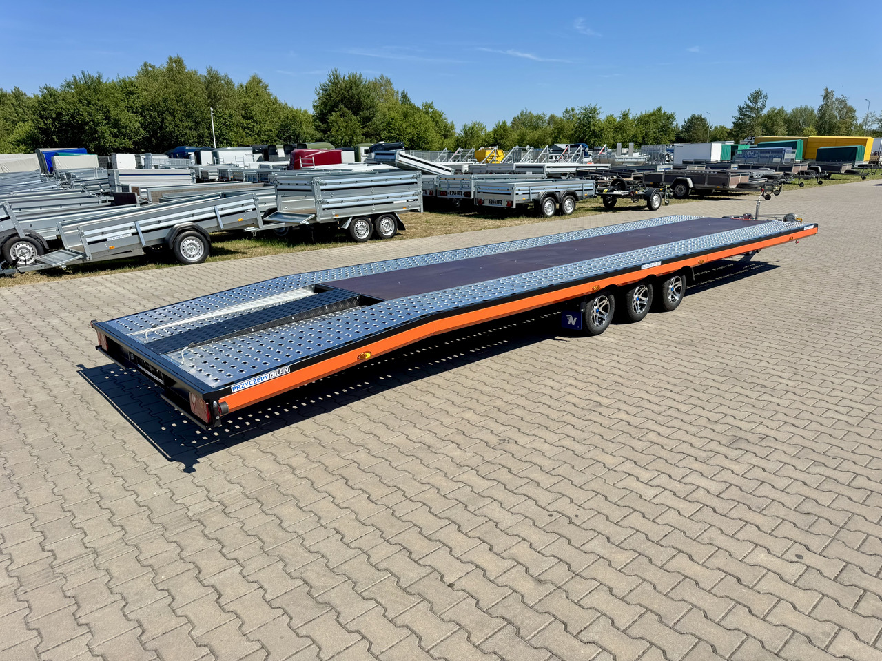 NIEWIADÓW Indiana Premium Color 850 x 210 cm | 3500 kg - Автовоз ремарке: снимка 4 NIEWIADÓW Indiana Premium Color 850 x 210 cm | 3500 kg - Автовоз ремарке: снимка 4