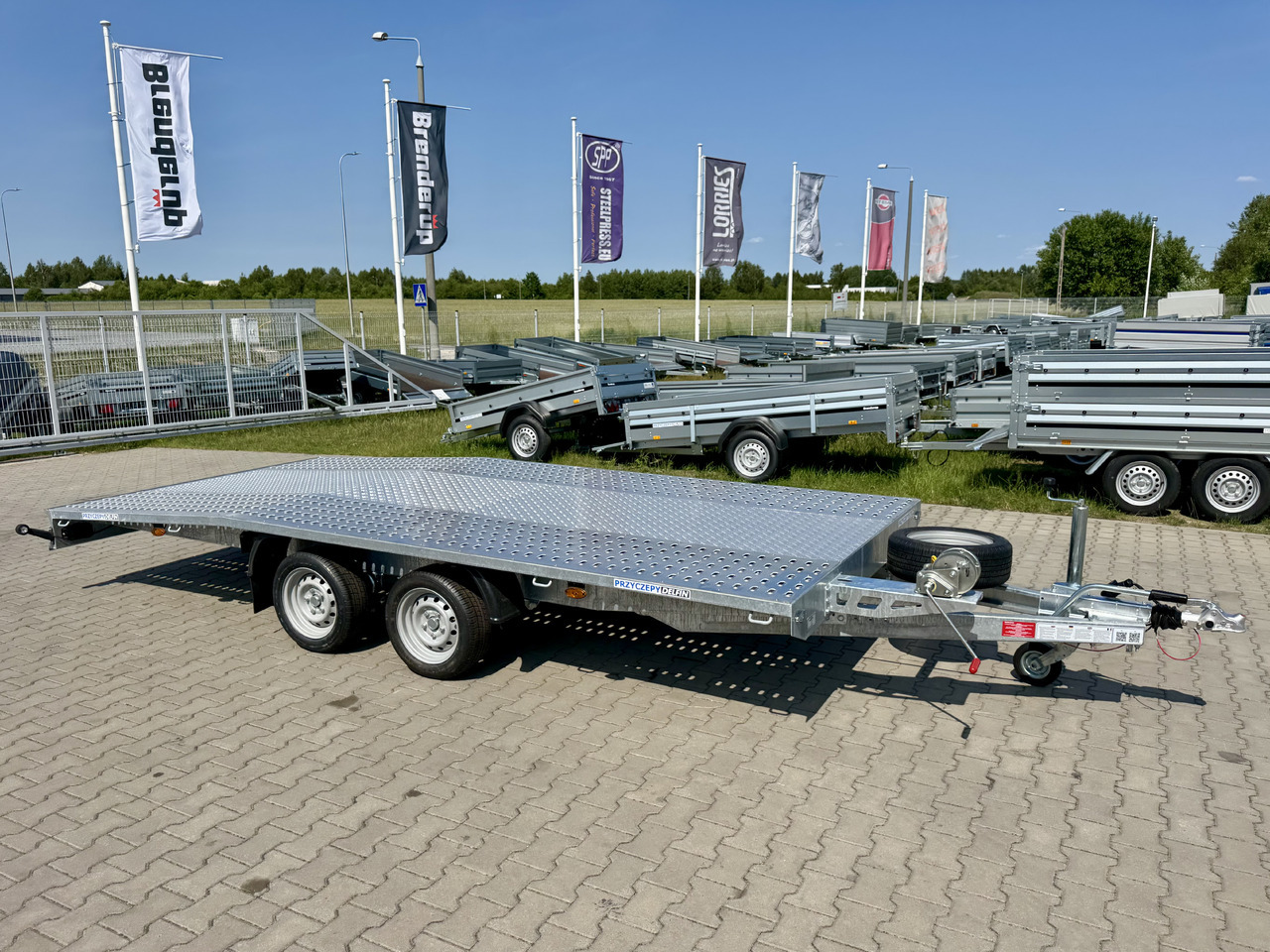 NIEWIADÓW Jupiter 4.5 - 450 x 210 cm / 2700 kg - Автовоз ремарке: снимка 1 NIEWIADÓW Jupiter 4.5 - 450 x 210 cm / 2700 kg - Автовоз ремарке: снимка 1