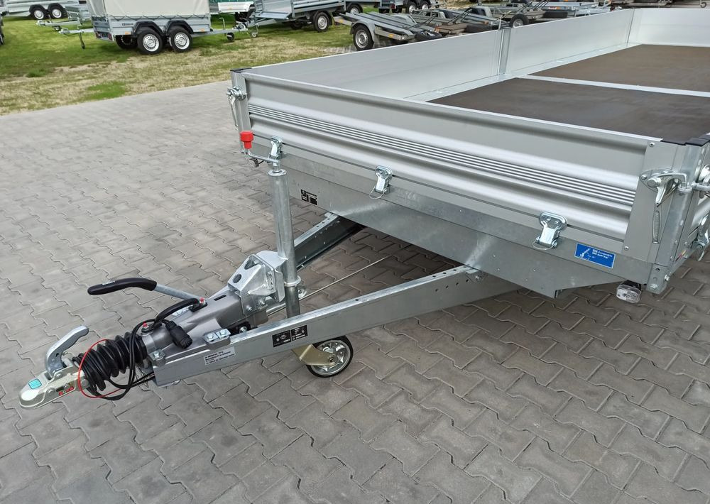 Нови Бордово ремарке/ Платформа STEMA Stema Przyczepa 510x213 cm ALU 3,5T hamowana: снимка 16