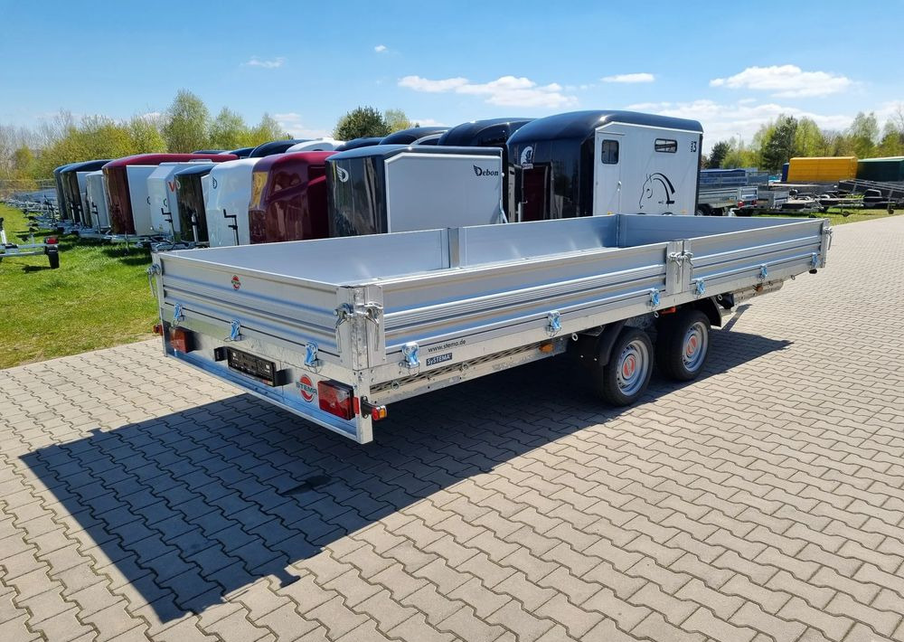 STEMA Stema Przyczepa 510x213 cm ALU 3,5T hamowana - Бордово ремарке/ Платформа: снимка 3 STEMA Stema Przyczepa 510x213 cm ALU 3,5T hamowana - Бордово ремарке/ Платформа: снимка 3
