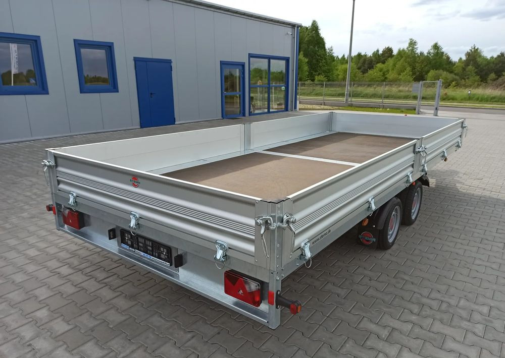 Нови Бордово ремарке/ Платформа STEMA Stema Przyczepa 510x213 cm ALU 3,5T hamowana: снимка 7