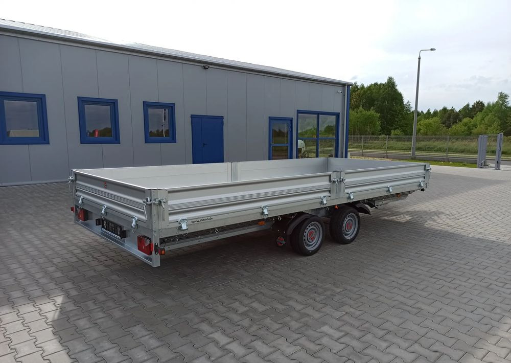 Нови Бордово ремарке/ Платформа STEMA Stema Przyczepa 510x213 cm ALU 3,5T hamowana: снимка 8