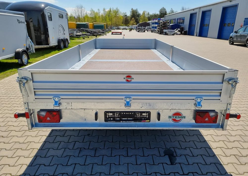 STEMA Stema Przyczepa 510x213 cm ALU 3,5T hamowana - Бордово ремарке/ Платформа: снимка 4 STEMA Stema Przyczepa 510x213 cm ALU 3,5T hamowana - Бордово ремарке/ Платформа: снимка 4