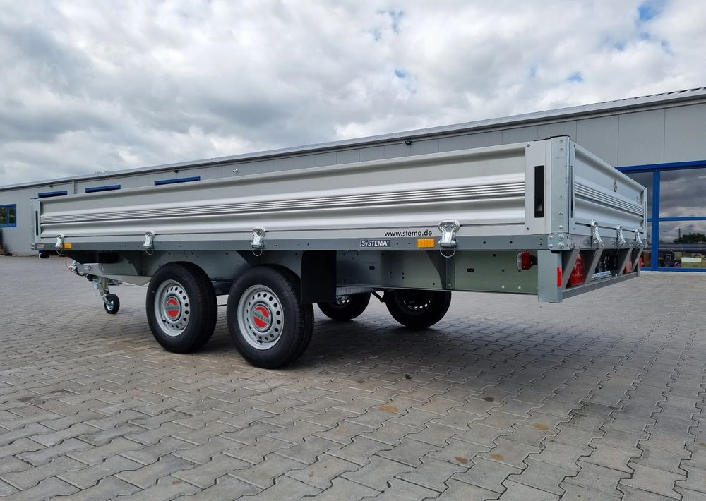 STEMA Stema SH O2 27-40-20.2 Przyczepa 401x203 cm 2,7T - Бордово ремарке/ Платформа: снимка 5 STEMA Stema SH O2 27-40-20.2 Przyczepa 401x203 cm 2,7T - Бордово ремарке/ Платформа: снимка 5