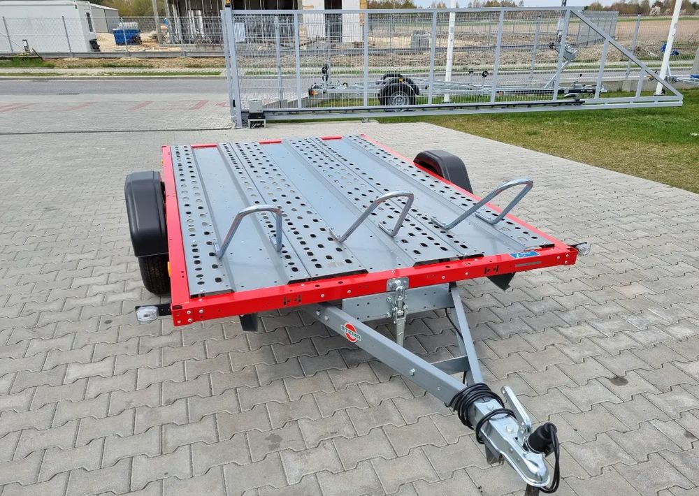 Stema Przyczepa 257x159 cm 3 motocykle motor motocykl - Ремарке за кола: снимка 3 Stema Przyczepa 257x159 cm 3 motocykle motor motocykl - Ремарке за кола: снимка 3