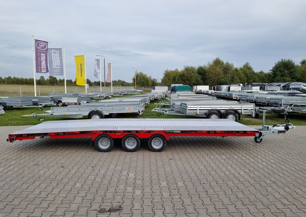TA-NO Scorpio 60 PREMIUM | 600 x 210 cm / 3500 kg / 3 osie - Автовоз ремарке: снимка 3 TA-NO Scorpio 60 PREMIUM | 600 x 210 cm / 3500 kg / 3 osie - Автовоз ремарке: снимка 3