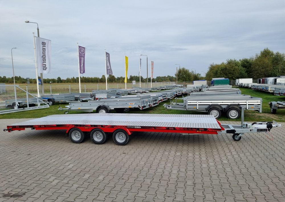 TA-NO Scorpio 60 PREMIUM | 600 x 210 cm / 3500 kg / 3 osie - Автовоз ремарке: снимка 2 TA-NO Scorpio 60 PREMIUM | 600 x 210 cm / 3500 kg / 3 osie - Автовоз ремарке: снимка 2