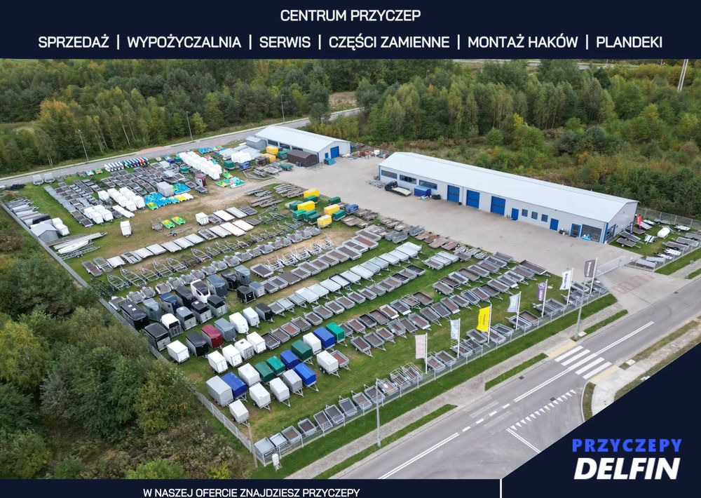 Нови Автовоз ремарке TA-NO TA-NO Scorpio 55 PREMIUM laweta 3 osiowa 5.5m 3500kg DMC najazdy niski załadunek: снимка 5
