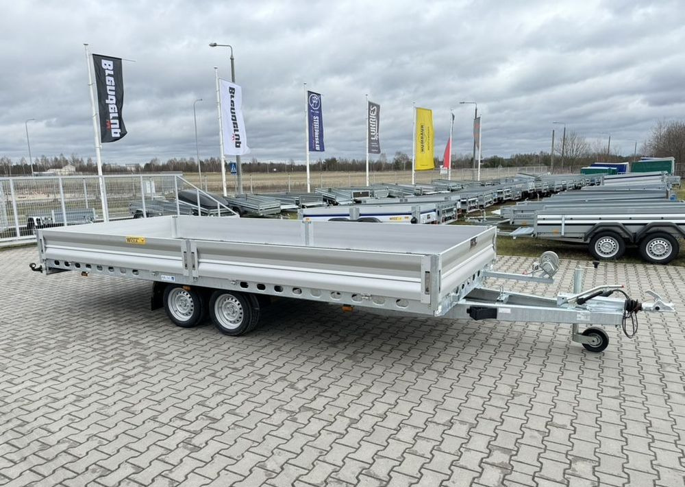 WIOLA Wiola Multitrailer 3.5S | 500 x 210 cm | najazdy aluminiowe | burty aluminiowe - Бордово ремарке/ Платформа: снимка 3 WIOLA Wiola Multitrailer 3.5S | 500 x 210 cm | najazdy aluminiowe | burty aluminiowe - Бордово ремарке/ Платформа: снимка 3