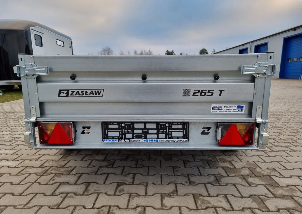 Нови Бордово ремарке/ Платформа ZASŁAW 265T | 265 x 132 / 750 kg/ 2 osie / lekka przyczepa skrzyniowa: снимка 6 Нови Бордово ремарке/ Платформа ZASŁAW 265T | 265 x 132 / 750 kg/ 2 osie / lekka przyczepa skrzyniowa: снимка 6