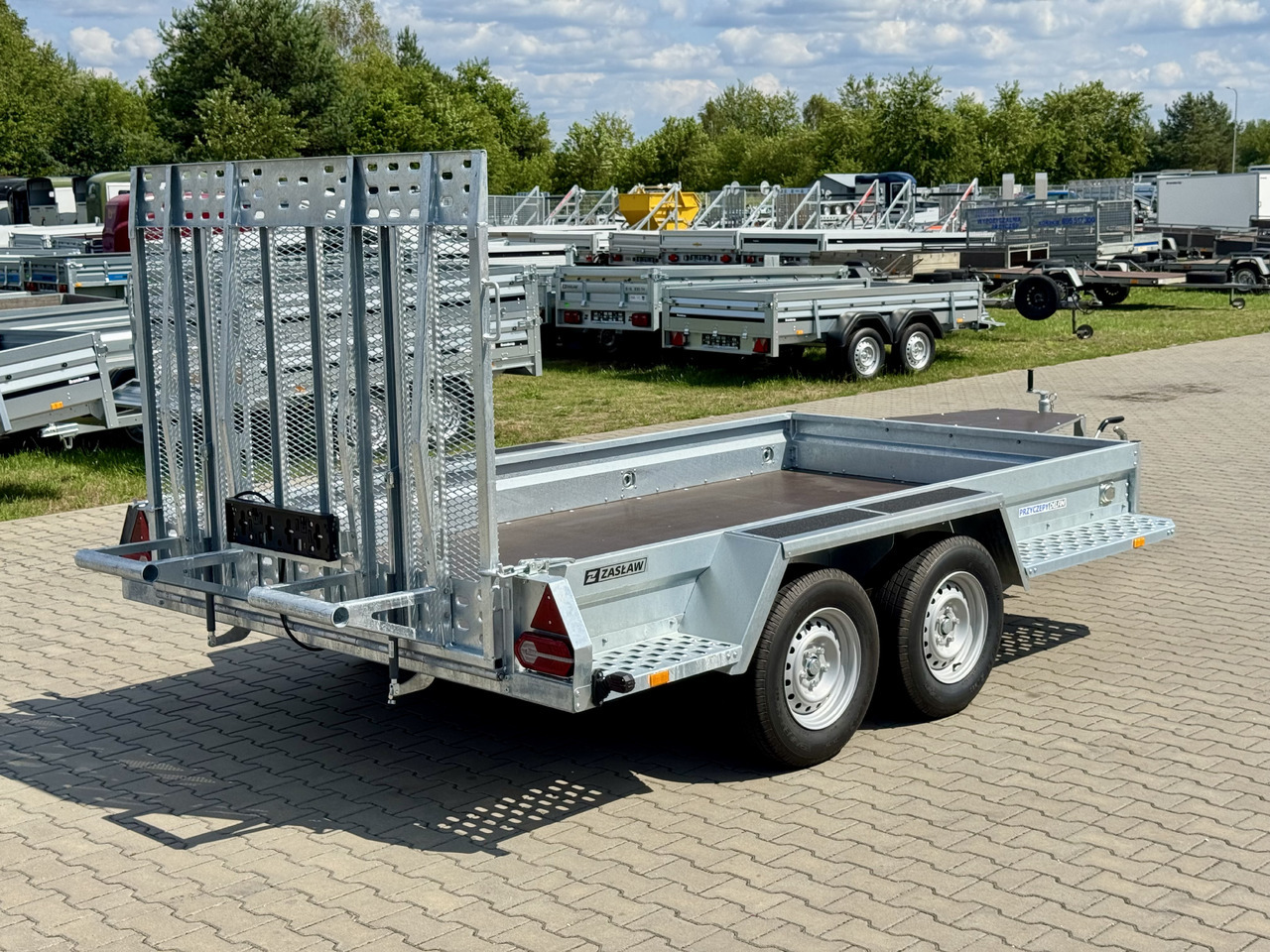 ZASŁAW MK350TH - Ремарке за строителна техника: снимка 3 ZASŁAW MK350TH - Ремарке за строителна техника: снимка 3