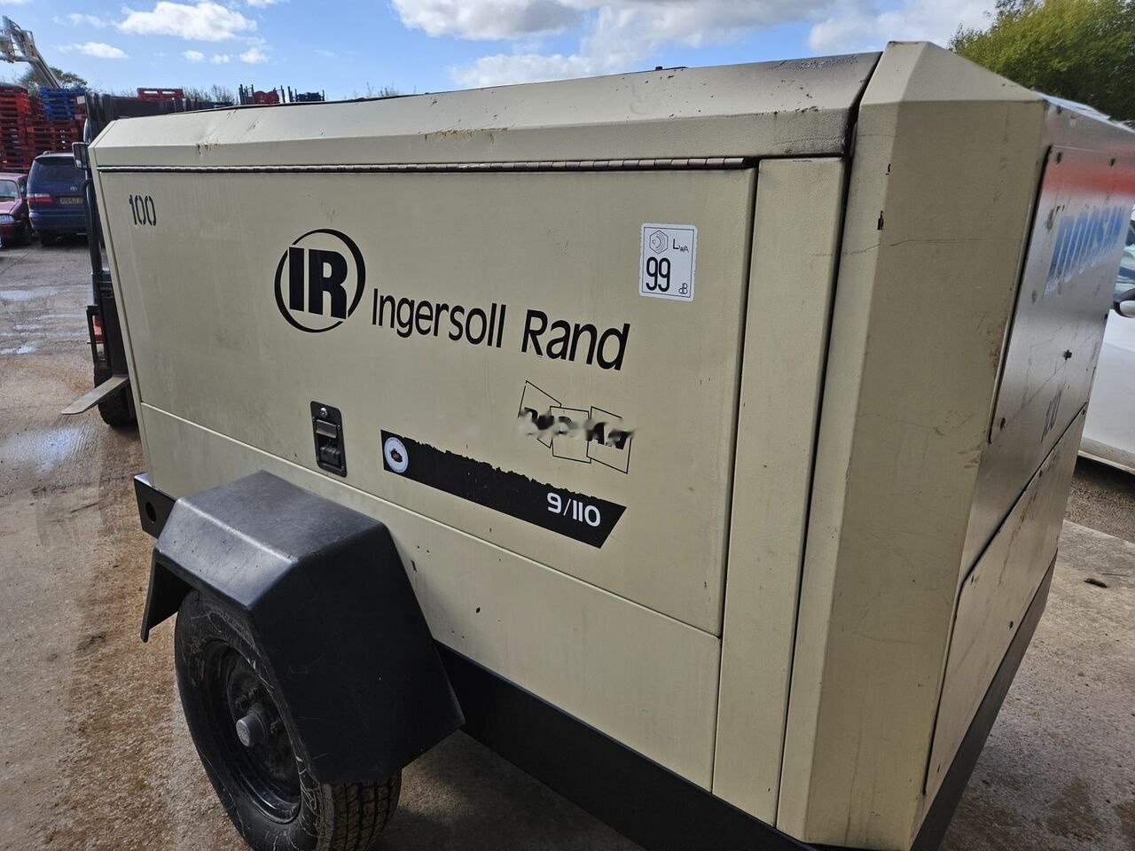 Ingersoll Rand 9/110 - Компресор за въздух: снимка 2 Ingersoll Rand 9/110 - Компресор за въздух: снимка 2