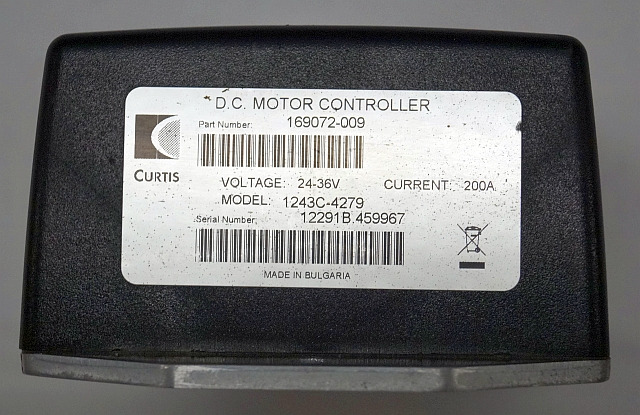 BT 169072-009 | Curtis Sepex 1243C-4279 24-36V200A from SWE080L year 2008 sn. 12 - Блок за управление за Подемно-транспортна техника: снимка 3 BT 169072-009 | Curtis Sepex 1243C-4279 24-36V200A from SWE080L year 2008 sn. 12 - Блок за управление за Подемно-транспортна техника: снимка 3