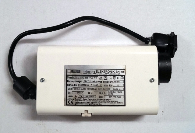 IEB 90587858 | IEB charger EFG 230 G 24/12 B65-FP02 WR 24V12,6A 220V 50/60Hz fro - Акумулатор за Подемно-транспортна техника: снимка 1 IEB 90587858 | IEB charger EFG 230 G 24/12 B65-FP02 WR 24V12,6A 220V 50/60Hz fro - Акумулатор за Подемно-транспортна техника: снимка 1