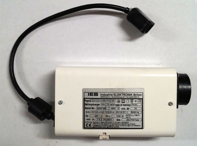 IEB 90587858 | IEB charger EFG 230 G 24/12 B65-FP02 WR 24V12,6A 220V 50/60Hz fro - Акумулатор за Подемно-транспортна техника: снимка 1 IEB 90587858 | IEB charger EFG 230 G 24/12 B65-FP02 WR 24V12,6A 220V 50/60Hz fro - Акумулатор за Подемно-транспортна техника: снимка 1