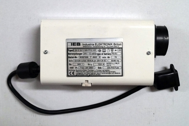 IEB 90587858 | IEB charger EFG 230 G 24/12 B65-FP02 WR 24V12,6A 220V 50/60Hz fro - Акумулатор за Подемно-транспортна техника: снимка 1 IEB 90587858 | IEB charger EFG 230 G 24/12 B65-FP02 WR 24V12,6A 220V 50/60Hz fro - Акумулатор за Подемно-транспортна техника: снимка 1