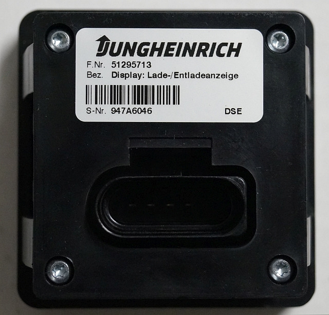 Jungheinrich 51295713 | Battery indicator sn. 947A6046 - Табло за Подемно-транспортна техника: снимка 2 Jungheinrich 51295713 | Battery indicator sn. 947A6046 - Табло за Подемно-транспортна техника: снимка 2
