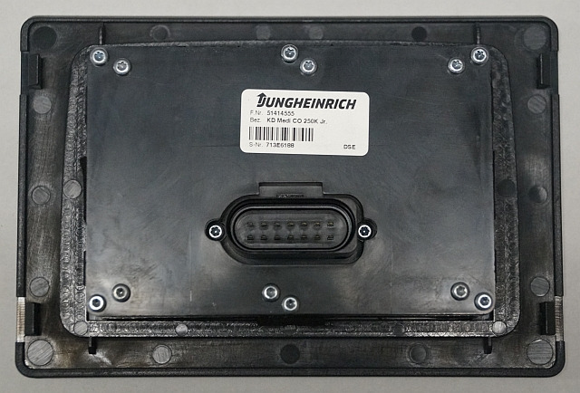 Jungheinrich 51414555 | Display KD MEDI CO 250K Jr DSE sn. 713E6188 - Табло за Подемно-транспортна техника: снимка 2 Jungheinrich 51414555 | Display KD MEDI CO 250K Jr DSE sn. 713E6188 - Табло за Подемно-транспортна техника: снимка 2