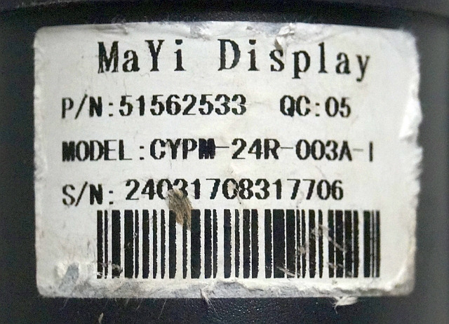 Jungheinrich 51562533 | Battery and Hour indicator MaYi display CYPM-24R-003A-I - Табло за Подемно-транспортна техника: снимка 3 Jungheinrich 51562533 | Battery and Hour indicator MaYi display CYPM-24R-003A-I - Табло за Подемно-транспортна техника: снимка 3