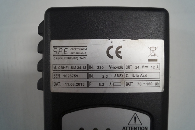 SPE unknown | battery charger 24V12A type CBHF1-SM24-12 IUIA Acd battery 70-160A battery charger 24V12A type CBHF1-SM24-12 IUIA Acd battery 70-160Ah - Акумулатор за Подемно-транспортна техника: снимка 2 SPE unknown | battery charger 24V12A type CBHF1-SM24-12 IUIA Acd battery 70-160A battery charger 24V12A type CBHF1-SM24-12 IUIA Acd battery 70-160Ah - Акумулатор за Подемно-транспортна техника: снимка 2