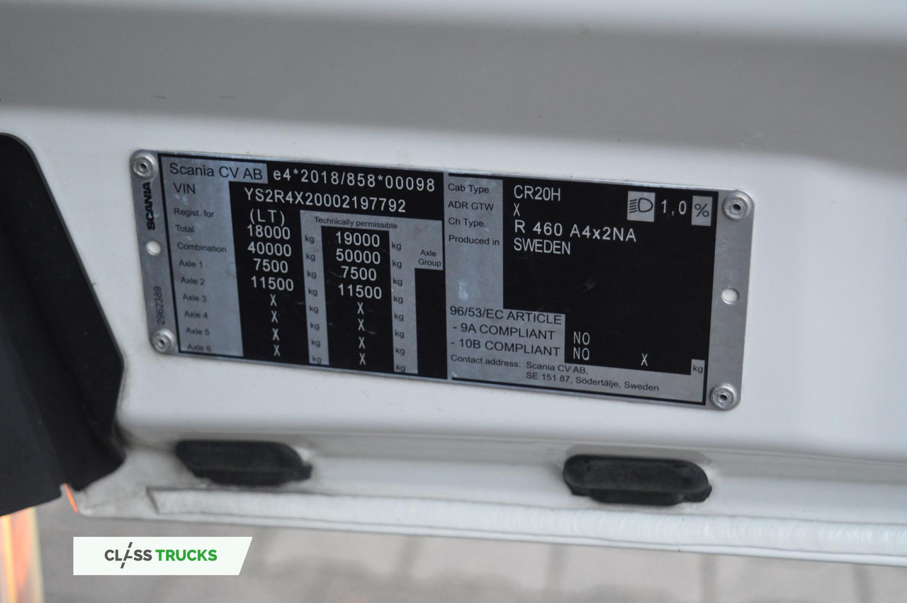 Влекач Scania R460 CR20H Adaptive Cruise Control: снимка 17