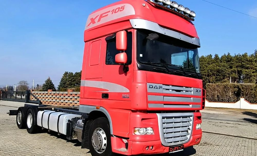 DAF XF510 /SKRĘTNA PODNOSZONA OŚ/6X2 - Шаси кабина: снимка 1 DAF XF510 /SKRĘTNA PODNOSZONA OŚ/6X2 - Шаси кабина: снимка 1