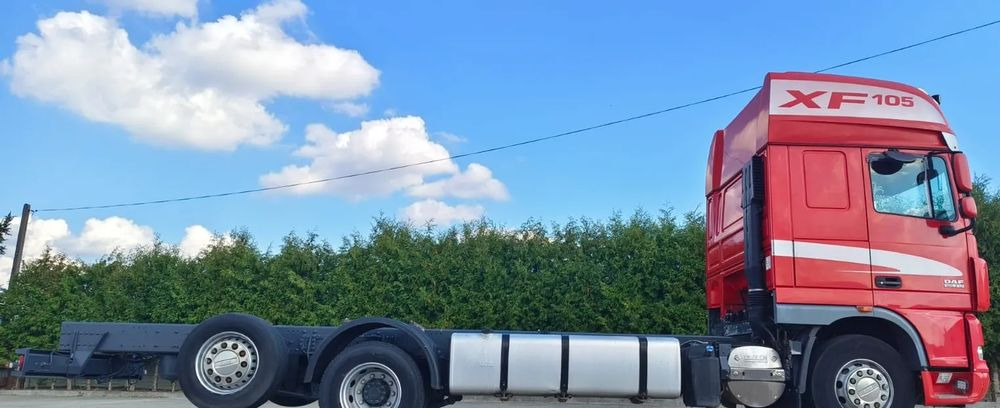 DAF XF510 pod zabudowę – 6x2/ skrętna podnoszona oś/ retarder - Шаси кабина: снимка 4 DAF XF510 pod zabudowę – 6x2/ skrętna podnoszona oś/ retarder - Шаси кабина: снимка 4
