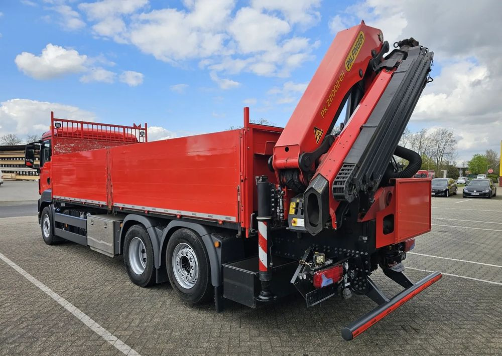 MAN MAN TGS 26.430 | Skrzynia + HDS Palfinger PK 22002 |6-krotne hydrauliczne przedłużenia | PILOT | Pneumatyka | - Бордови камион, Камион с кран: снимка 5 MAN MAN TGS 26.430 | Skrzynia + HDS Palfinger PK 22002 |6-krotne hydrauliczne przedłużenia | PILOT | Pneumatyka | - Бордови камион, Камион с кран: снимка 5