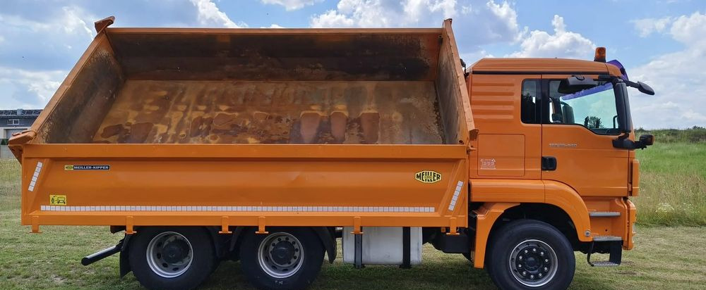 MAN TGS 26.440 | 6x4 | Retarder | Wywrotka Meiller trójstronna | Euro 5 | - Самосвал камион: снимка 4 MAN TGS 26.440 | 6x4 | Retarder | Wywrotka Meiller trójstronna | Euro 5 | - Самосвал камион: снимка 4