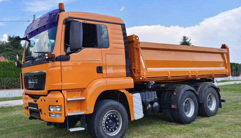 MAN TGS 26.440 | 6x4 | Retarder | Wywrotka Meiller trójstronna | Euro 5 | - Самосвал камион: снимка 5 MAN TGS 26.440 | 6x4 | Retarder | Wywrotka Meiller trójstronna | Euro 5 | - Самосвал камион: снимка 5