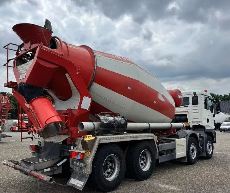 MAN TGS 35.420 8x4 – betonowóz Stetter 9 m³- Euro 6 - Бетоновоз: снимка 2 MAN TGS 35.420 8x4 – betonowóz Stetter 9 m³- Euro 6 - Бетоновоз: снимка 2