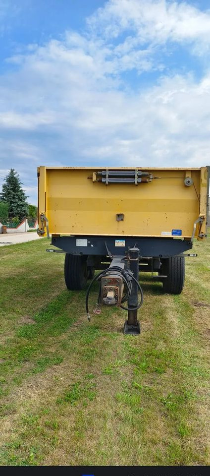 Самосвал ремарке Meiller Przyczepa Tandem R180 | Kipper Wywrotka trójstronna | Bordmatik- Manual | Zawieszenie pneumatyczne  | Stan idealny |: снимка 6