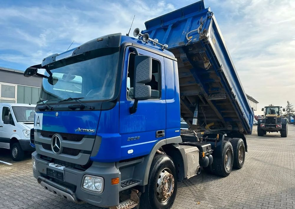 Mercedes-Benz Actros 2636 I Wywrotka trójstronna Meiller I Bordmatik I 6x4 I Euro 5 I Retarder I - Самосвал камион: снимка 3 Mercedes-Benz Actros 2636 I Wywrotka trójstronna Meiller I Bordmatik I 6x4 I Euro 5 I Retarder I - Самосвал камион: снимка 3