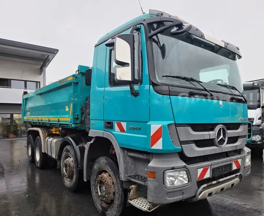 Mercedes-Benz Actros 3544 / 4144 •EPS •Wywrotka trójstronna • 8x4 • Meiller BORDMATIK • Euro5 • - Самосвал камион: снимка 4 Mercedes-Benz Actros 3544 / 4144 •EPS •Wywrotka trójstronna • 8x4 • Meiller BORDMATIK • Euro5 • - Самосвал камион: снимка 4