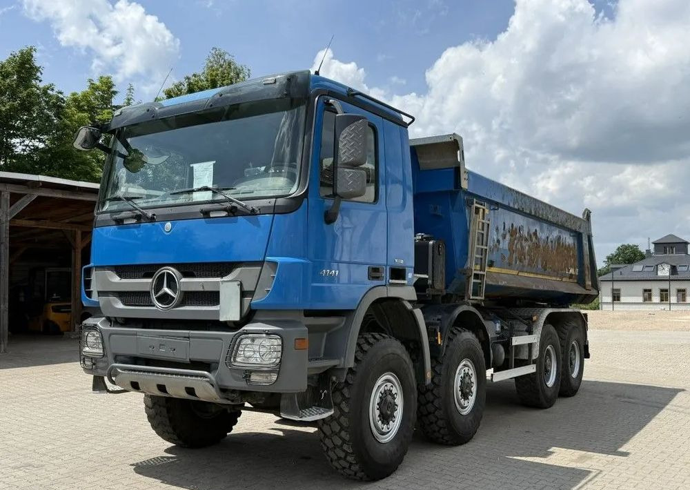 Mercedes-Benz Actros 4141AK 8x8 MP3 • Wywrotka Meiller • Euro 5 - Самосвал камион: снимка 1 Mercedes-Benz Actros 4141AK 8x8 MP3 • Wywrotka Meiller • Euro 5 - Самосвал камион: снимка 1