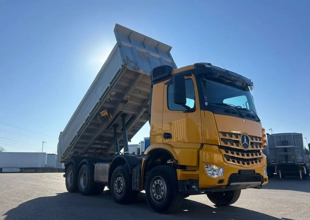 Mercedes-Benz Arocs 4145 8x4 | Meiller Kipper |Wywrotka trójstronna | Bordmatik | 453 KM | Euro 6 | 2018 - Самосвал камион: снимка 2 Mercedes-Benz Arocs 4145 8x4 | Meiller Kipper |Wywrotka trójstronna | Bordmatik | 453 KM | Euro 6 | 2018 - Самосвал камион: снимка 2