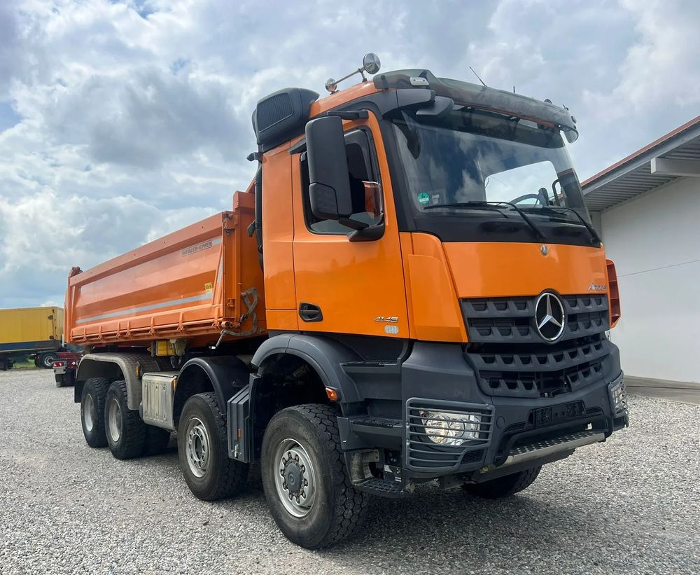 Mercedes-Benz Arocs 4145 | Wywrotka Meiller | 8x6 | Bordmatik | Allroad | Euro 6 | - Самосвал камион: снимка 2 Mercedes-Benz Arocs 4145 | Wywrotka Meiller | 8x6 | Bordmatik | Allroad | Euro 6 | - Самосвал камион: снимка 2